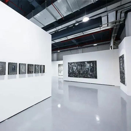 展廳展陳移動展牆應用(yòng)